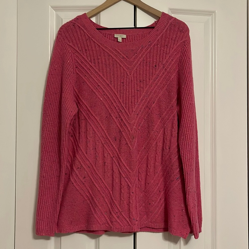 Pink Talbots Sweater